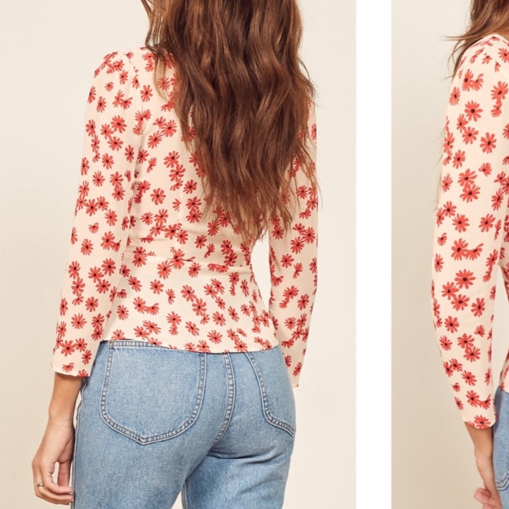 NEW Reformation Jemma Top - Picture 5 of 8